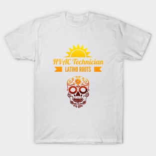 Latino Roots Hvac Technician T-Shirt